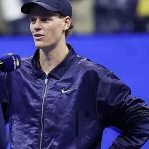 NikeCourt Slam Jacket (US Open navy blue color), Men's XL NEW